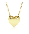 Chic Heart Silver Necklace SPE-2131